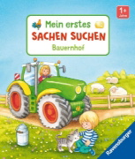 Buchcover und Innenansicht für das Buch: Mein erstes Sachen suchen: Bauernhof