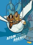 Buchcover und Innenansicht für das Buch: Atom Agency 2: Kleiner Maikäfer
