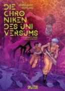 Buchcover und Innenansicht für das Buch: Les Chroniques de l'univers 3