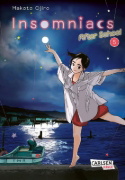 Buchcover und Innenansicht für das Buch: Kimi wa Houkago Insomnia