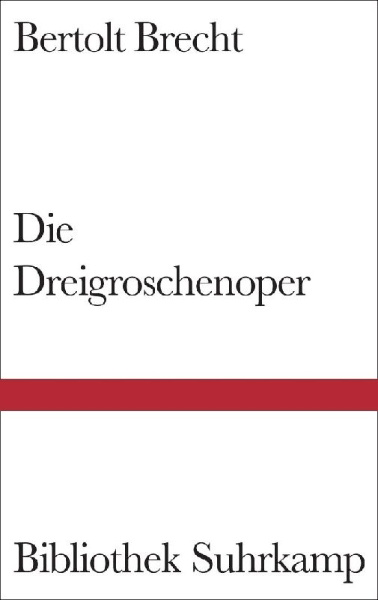 Buchcover und Innenansicht für das Buch: Die Dreigroschenoper