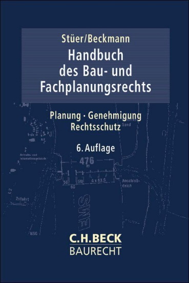Buchcover und Innenansicht für das Buch: Handbuch des Bau- und Fachplanungsrechts
