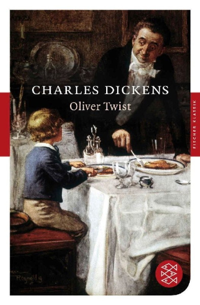Buchcover und Innenansicht für das Buch: Oliver Twist