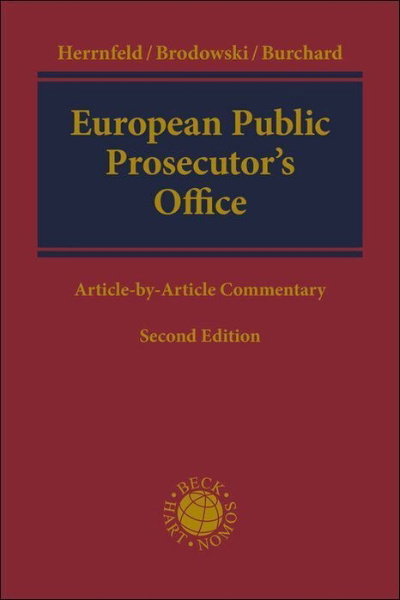 Buchcover und Innenansicht für das Buch: European Public Prosecutor's Office. EPPO