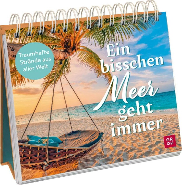 Buchcover und Innenansicht für das Buch: Ein bisschen MEER geht immer