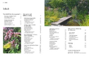 Buchcover und Innenansicht für das Buch: Welche Pflanze passt wohin im Naturgarten?