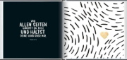 Buchcover und Innenansicht für das Buch: Was ich dir wünsche zur Konfirmation