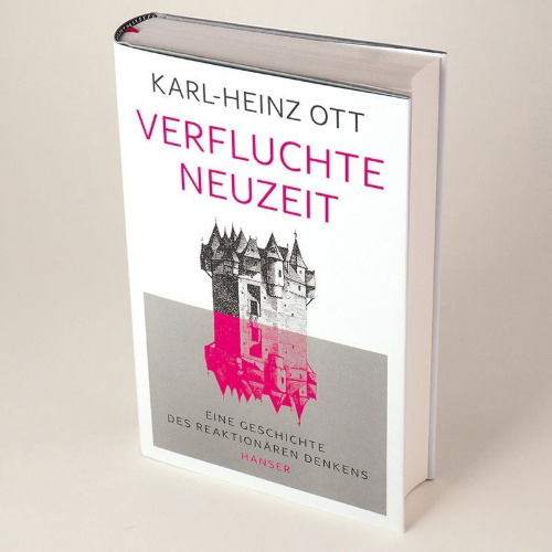 Buchcover und Innenansicht für das Buch: Verfluchte Neuzeit