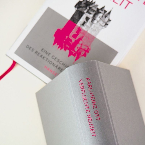 Buchcover und Innenansicht für das Buch: Verfluchte Neuzeit
