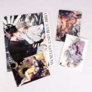 Buchcover und Innenansicht für das Buch: World's End Blue Bird