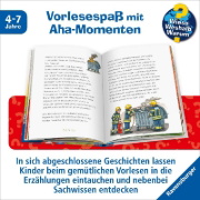 Buchcover und Innenansicht für das Buch: Wieso? Weshalb? Warum? Meine Vorlesegeschichten, Band 3 - Wer ist hier im Einsatz?