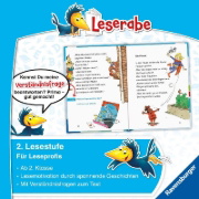 Buchcover und Innenansicht für das Buch: Leserabe - 2. Lesestufe: Die Superhelden-Schule