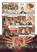 Buchcover und Innenansicht für das Buch: Hiver a l'opera