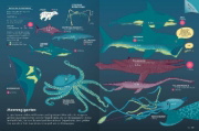 Buchcover und Innenansicht für das Buch: Britannica Children's Encyclopedia Infographica