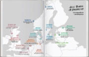 Buchcover und Innenansicht für das Buch: MARCO POLO Bildband Auf Tour im Norden! Unvergessliche Wohnmobiltrips von Norwegen bis Schottland