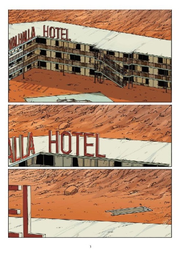 Buchcover und Innenansicht für das Buch: Valhalla Hotel. Band 2