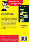 Buchcover und Innenansicht für das Buch: Qualitätsmanagement nach ISO 9001:2015 für Dummies