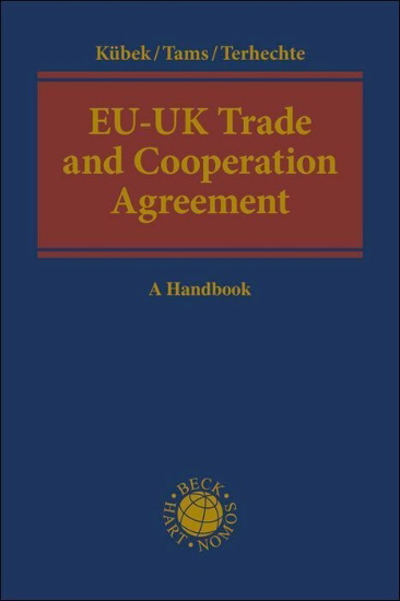 Buchcover und Innenansicht für das Buch: EU-UK Trade and Cooperation Agreement