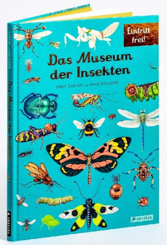 Buchcover und Innenansicht für das Buch: Insectarium: Welcome to the Museum
