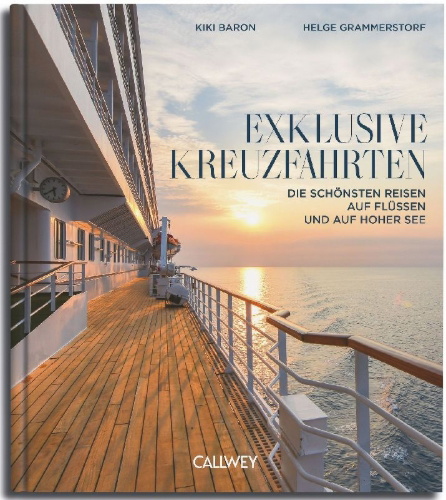 Buchcover und Innenansicht für das Buch: Exklusive Kreuzfahrten