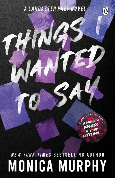 Buchcover und Innenansicht für das Buch: Things I Wanted To Say