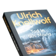 Buchcover und Innenansicht für das Buch: Tod in Sils Maria