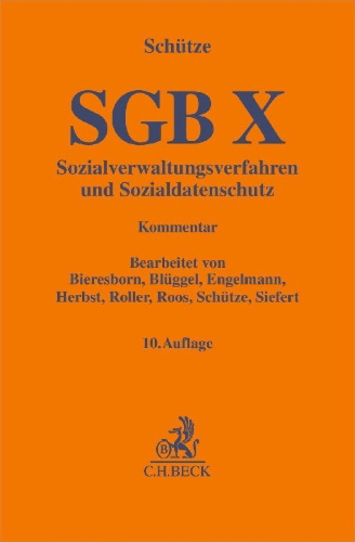 Buchcover und Innenansicht für das Buch: SGB X
