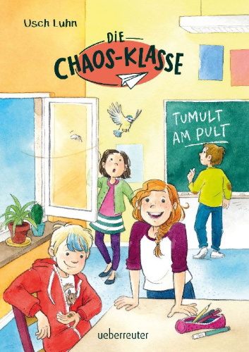 Buchcover und Innenansicht für das Buch: Die Chaos-Klasse - Tumult am Pult