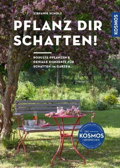 Buchcover und Innenansicht für das Buch: Pflanz dir Schatten!