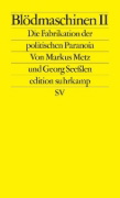 Buchcover und Innenansicht für das Buch: Blödmaschinen II