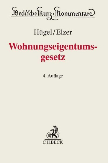 Buchcover und Innenansicht für das Buch: Wohnungseigentumsgesetz. WEG