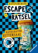 Buchcover und Innenansicht für das Buch: Ravensburger Escape Rätsel - Rätselhafter Rittersaal