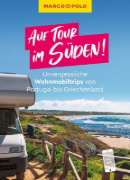 Buchcover und Innenansicht für das Buch: MARCO POLO Bildband Auf Tour im Süden! Unvergessliche Wohnmobiltrips von Portugal bis Griechenland