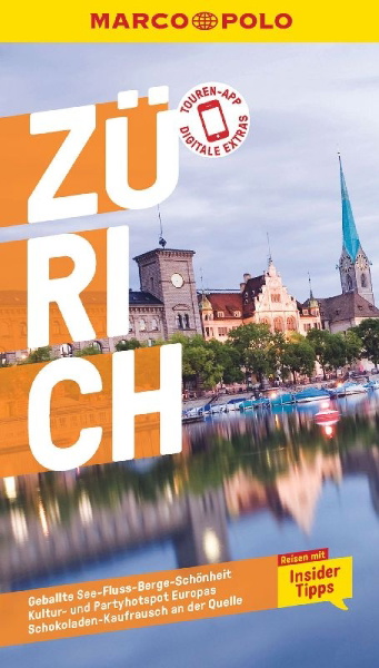 Buchcover und Innenansicht für das Buch: MARCO POLO Reiseführer Zürich