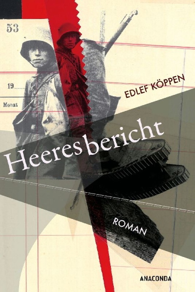 Buchcover und Innenansicht für das Buch: Heeresbericht. Roman