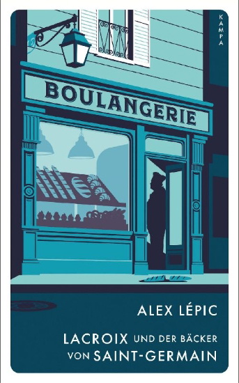 Buchcover und Innenansicht für das Buch: Lacroix und der Bäcker von Saint-Germain