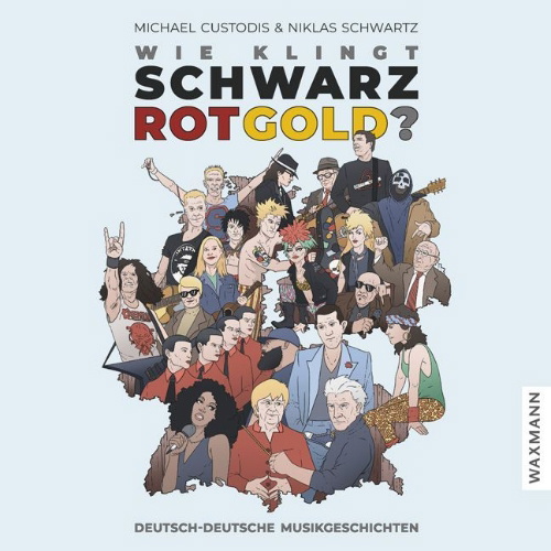 Buchcover und Innenansicht für das Buch: Wie klingt Schwarz-Rot-Gold?