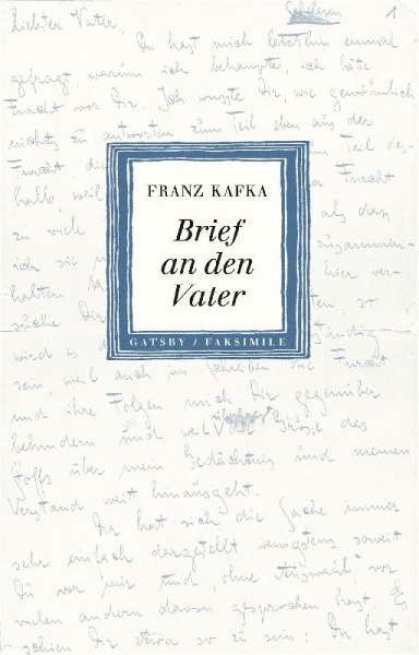 Buchcover und Innenansicht für das Buch: Brief an den Vater