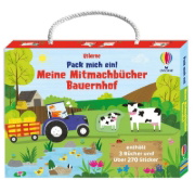 Buchcover und Innenansicht für das Buch: Pack mich ein! Meine Mitmachbücher: Bauernhof
