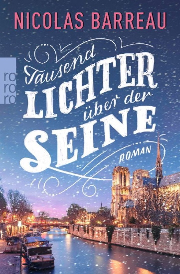 Buchcover und Innenansicht für das Buch: Tausend Lichter über der Seine