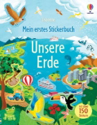 Buchcover und Innenansicht für das Buch: Mein erstes Stickerbuch: Unsere Erde