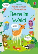 Buchcover und Innenansicht für das Buch: Meine ersten Wimmelrätsel: Tiere im Wald