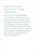Buchcover und Innenansicht für das Buch: Unter Dichtern