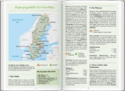 Buchcover und Innenansicht für das Buch: DUMONT Reise-Handbuch Reiseführer Schweden