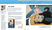 Buchcover und Innenansicht für das Buch: Monet und seine Freunde. 13 Impressionisten, die du kennen solltest