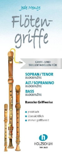 Buchcover und Innenansicht für das Buch: Jede Menge Flötengriffe