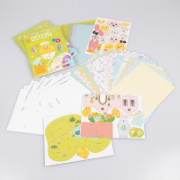 Buchcover und Innenansicht für das Buch: Bastelset für Kinder: Kreatives Bastelset: Ostern