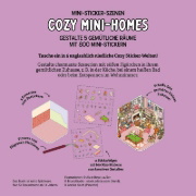 Buchcover und Innenansicht für das Buch: Mini-Sticker-Szenen - Cozy Mini-Homes