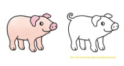 Buchcover und Innenansicht für das Buch: Das neue, dicke Kindergarten-Malbuch: Mit farbigen Vorlagen und lustiger Fehlersuche