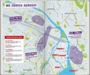 Buchcover und Innenansicht für das Buch: MARCO POLO Reiseführer Zürich